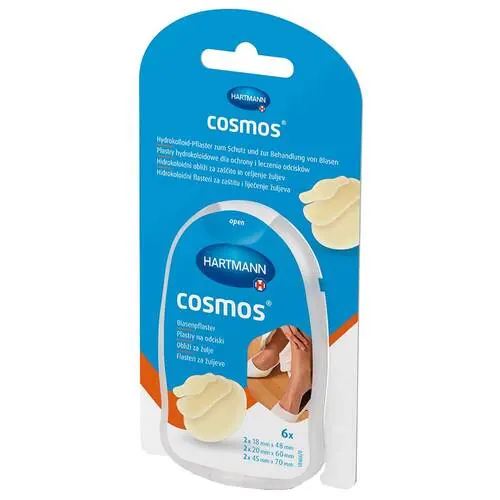 Cosmos Blasenpflaster Mix 3 Größen, 6 St