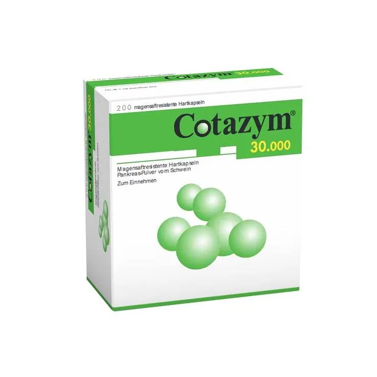 Cotazym 30.000 Pellets magensaftresistente Kapseln, 200 St