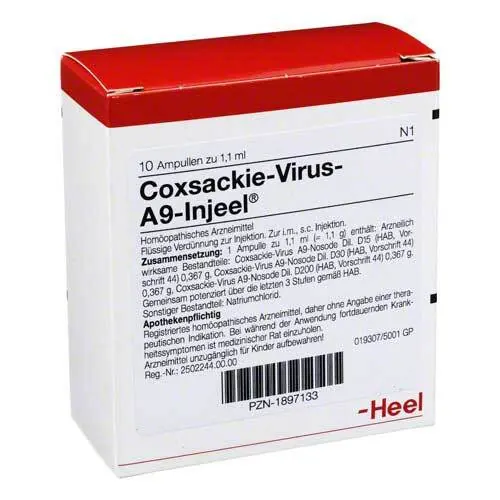 Coxsackie-Virus A9 Injeel Ampullen, 10 St