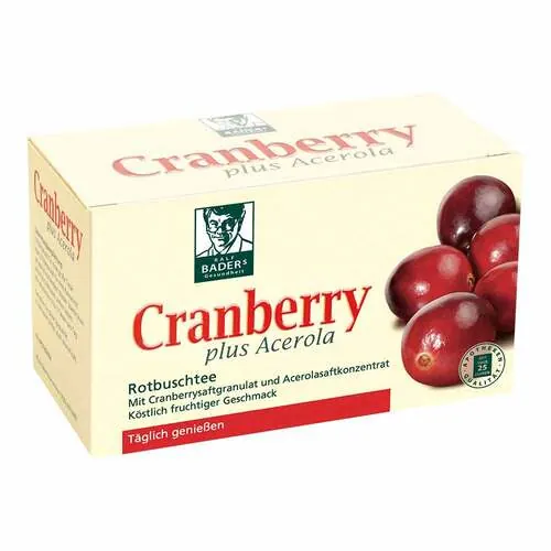 Cranberry Acerola Baders Filterbeutel, 20 St