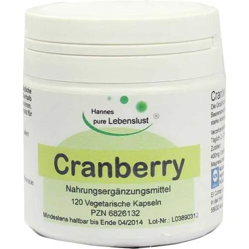 CRANBERRY KAPSELN, 120 St