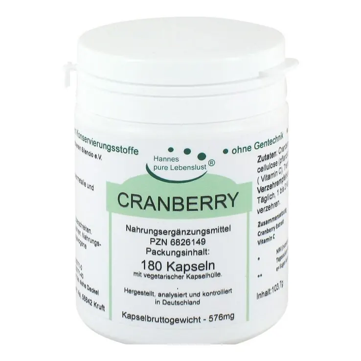 Cranberry Kapseln, 180 St