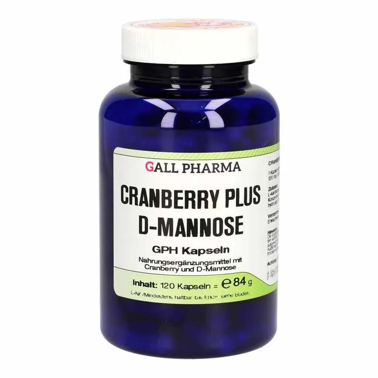 Cranberry Plus D-Mannose GPH Kapseln, 120 St