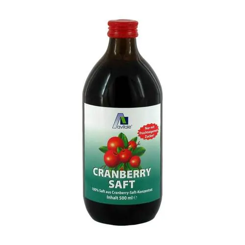 Cranberry Saft 100% Frucht, 500 ml