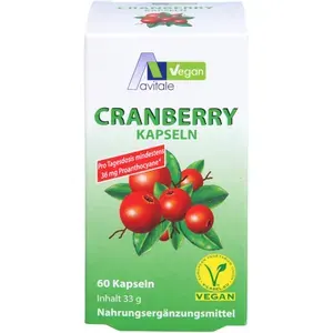 CRANBERRYVEGANKapseln400mg60Stück