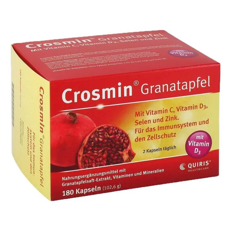 Crosmin Granatapfel Kapseln, 180 St