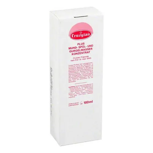 Cruzylan Plus Mund- / Spül- und Gurgelwasserkonzentrat, 100 ml