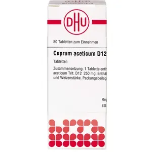CUPRUMACETICUMD12Tabletten80St