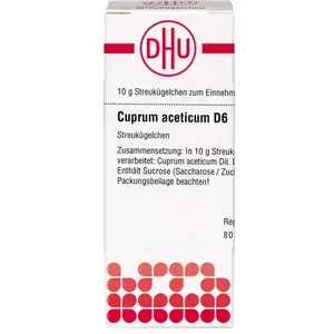 CUPRUMACETICUMD6Globuli10g