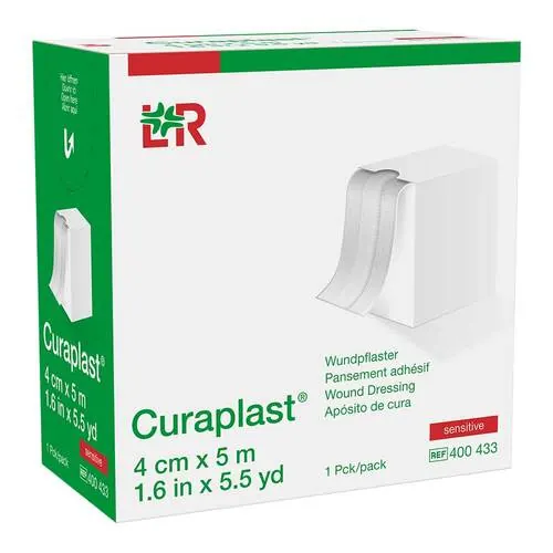 Curaplast Wundschnellverband sensitiv 4 cmx5 m, 1 St
