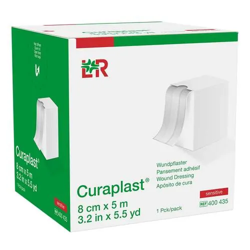 Curaplast Wundschnellverband sensitiv 8 cmx5 m, 1 St