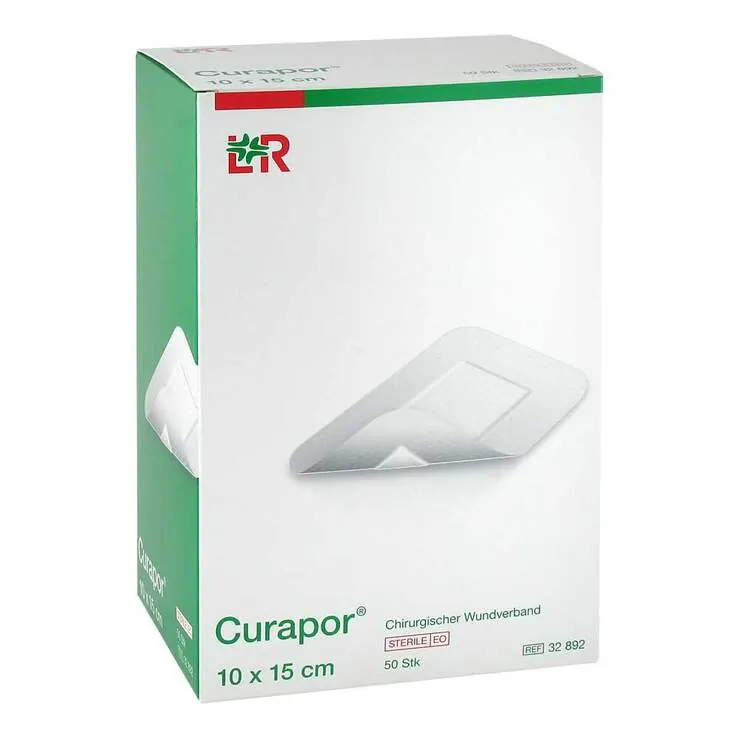 Curapor Wundverband steril chirurgisch 10x15 cm, 50 St