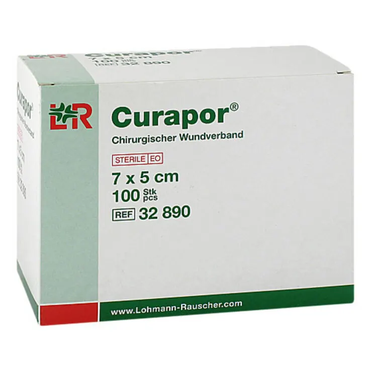 Curapor Wundverband steril chirurgisch 5x7 cm, 100 St