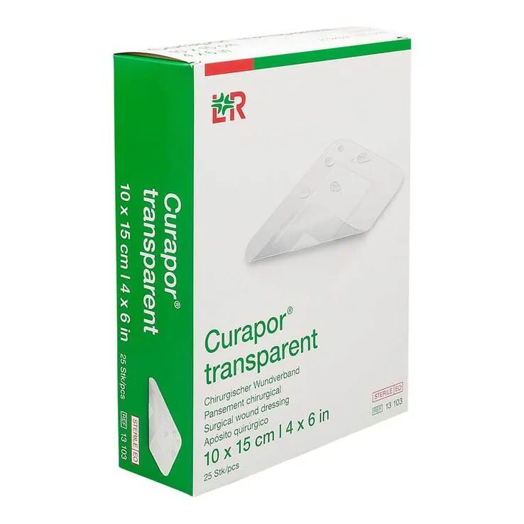 Curapor Wundverband steril transparent 10x15 cm, 25 St