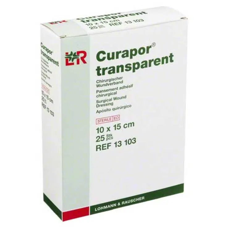 Curapor Wundverband transparent 10x15 cm steril, 25 St