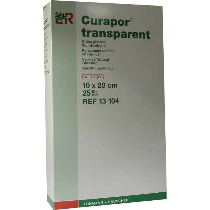 Curapor Wundverband transparent 10x20 cm steril, 25 St