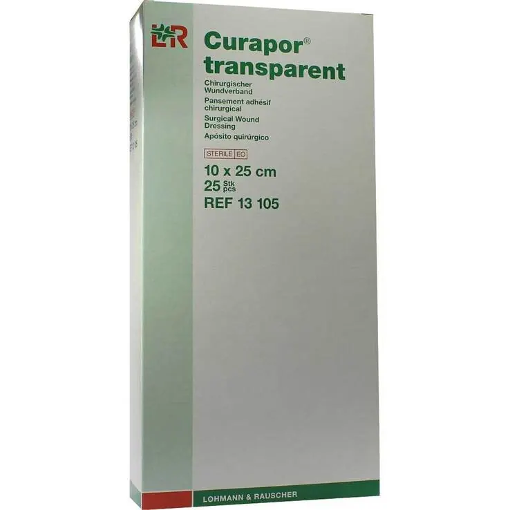 Curapor Wundverband transparent 10x25 cm steril, 25 St
