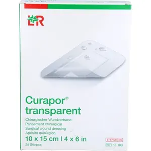 CURAPORWundverbandsteriltransparent10x15cm25St