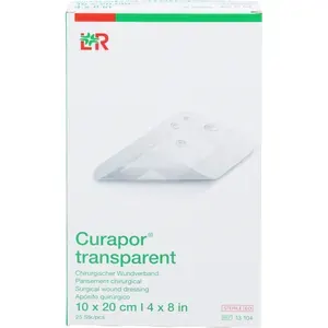 CURAPORWundverbandsteriltransparent10x20cm25St
