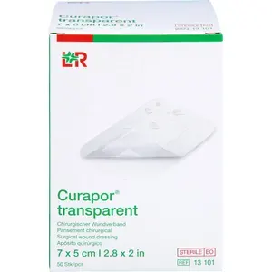CURAPORWundverbandsteriltransparent5x7cm50St