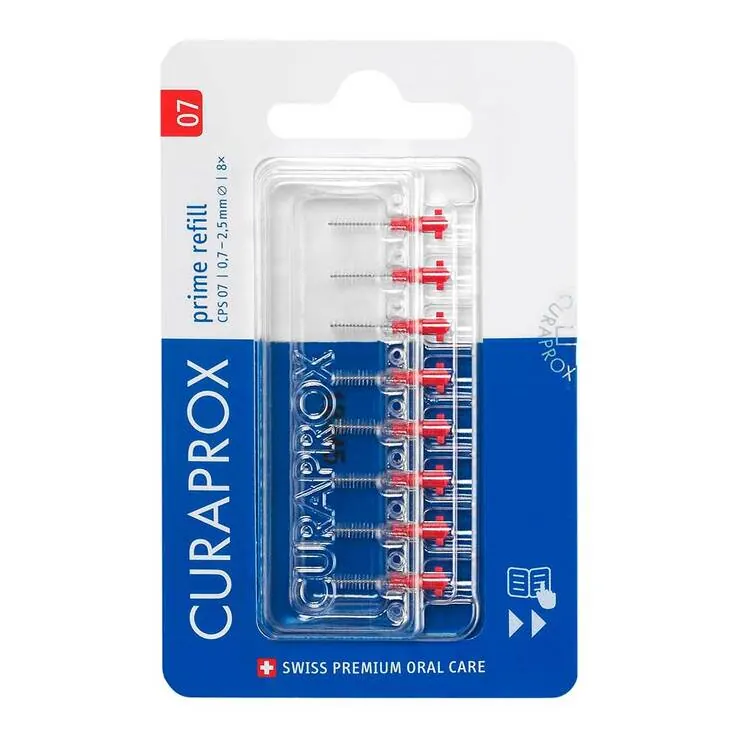 Curaprox CPS 07 prime Interdentalbürsten Refill, 2x8 St
