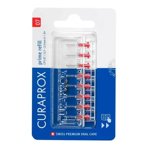 Curaprox Cps 07 prime Interdentalbürsten Refill, 8 St