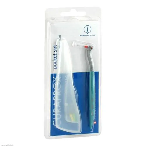 Curaprox Cps 457 Pocket Set 1 Halter + 4 Bürsten, 1 St