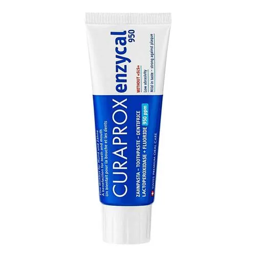 Curaprox enzycal 950 Fluorid extra milde Zahnpasta, 75 ml