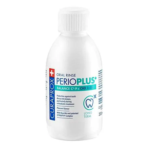 Curaprox perio Plus + Balance Mundspülung Chx 0,05%, 200 ml
