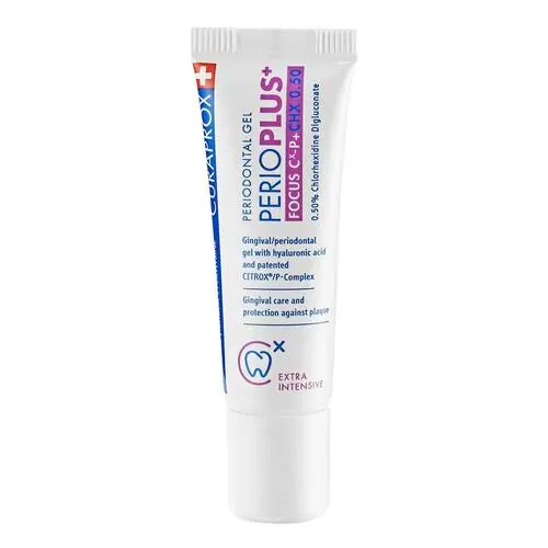 Curaprox perio Plus + Focus Zahngel, 10 ml