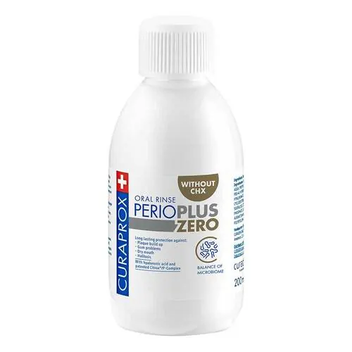 Curaprox perio Plus + zero Mundspülung ohne Chx, 200 ml
