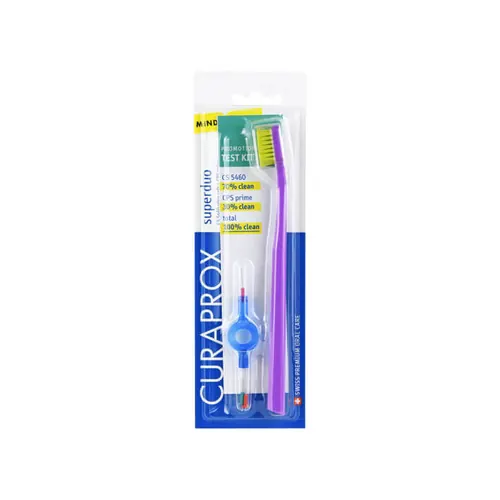 Curaprox Super Duo CS 5460 1 Zahnbürste + 3 Cps, 1 P