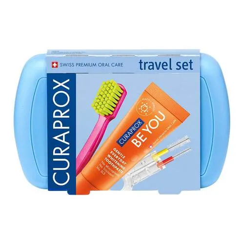 Curaprox Travel-Set blau, 1 St