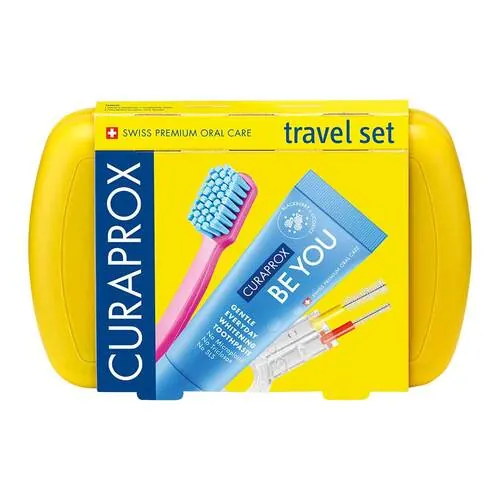 Curaprox Travel-Set gelb, 1 St