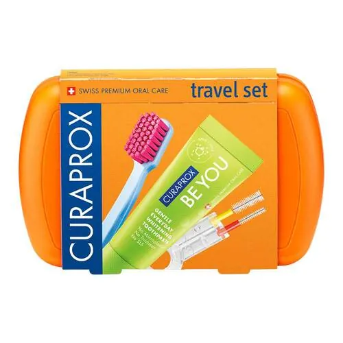 Curaprox Travel-Set orange, 1 St
