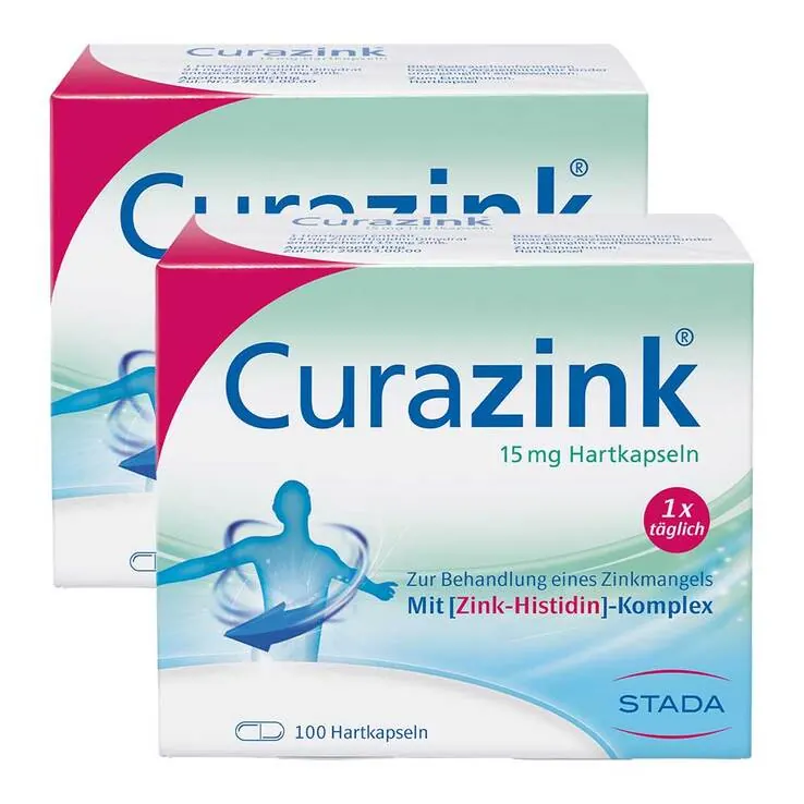 Curazink Hartkapseln, 2x100 St