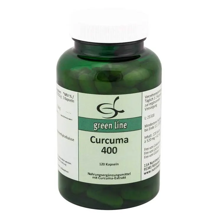 Curcuma 400 mg Kapseln, 120 St