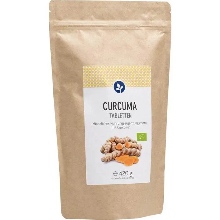 Curcuma 600 mg Bio Tabletten, 600 St