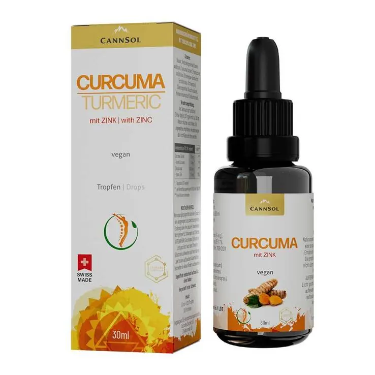 Curcuma Mit Zink Tropfen, 30 ml