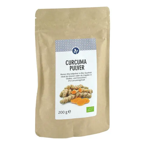 Curcuma Pulver Bio, 200 g