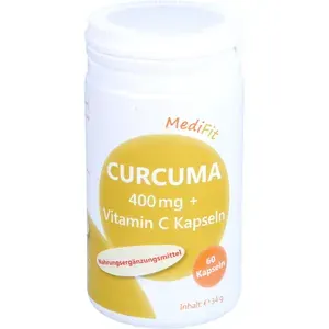 CURCUMA400mg+VitaminCKapselnMediFit60Stück