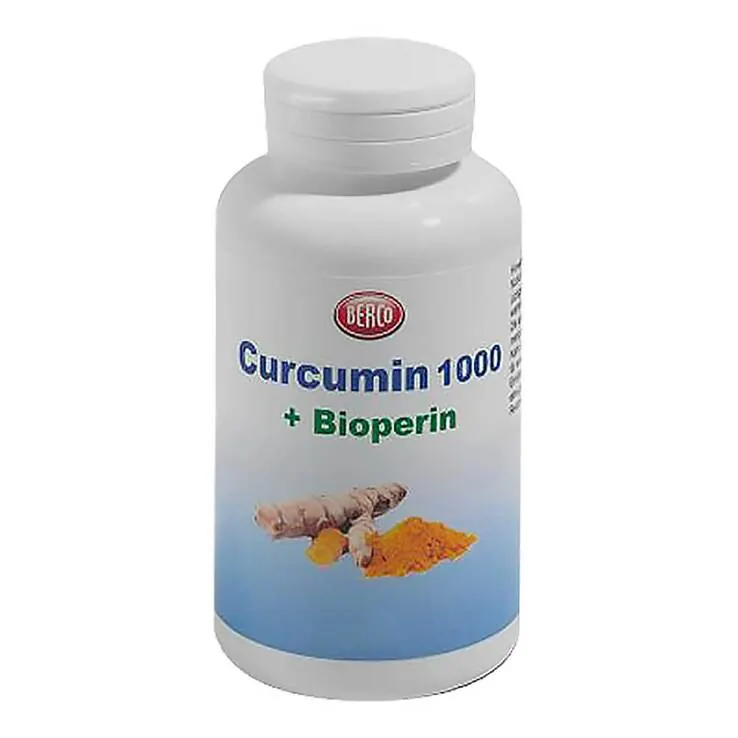 Curcumin 1000 + Bioperin Berco Tabletten, 60 St