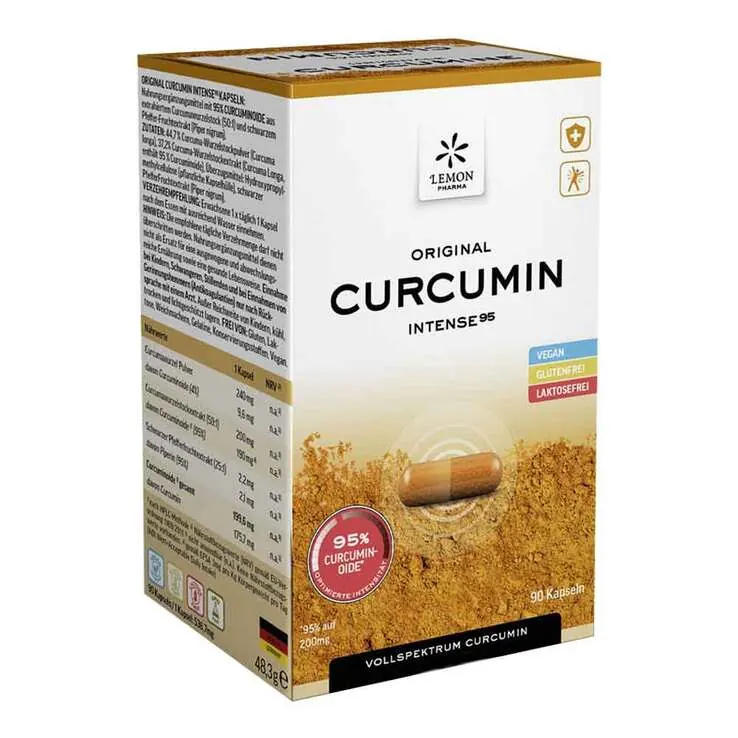 Curcumin Kapseln Cumacure intense 95 Kapseln, 90 St