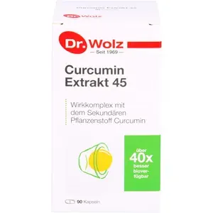 CURCUMINEXTRAKT45Dr.WolzKapseln90Stück
