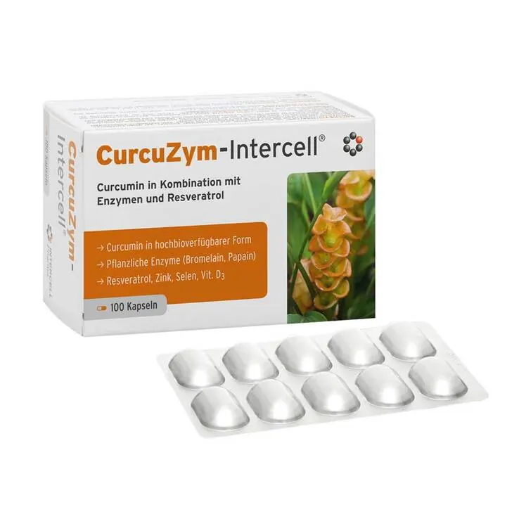 Curcuzym-Intercell Kapseln, 100 St