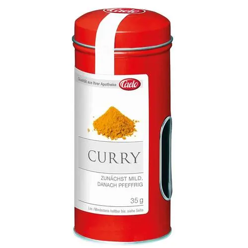 Curry Pulver Blechdose Caelo HV-Packung, 65 g