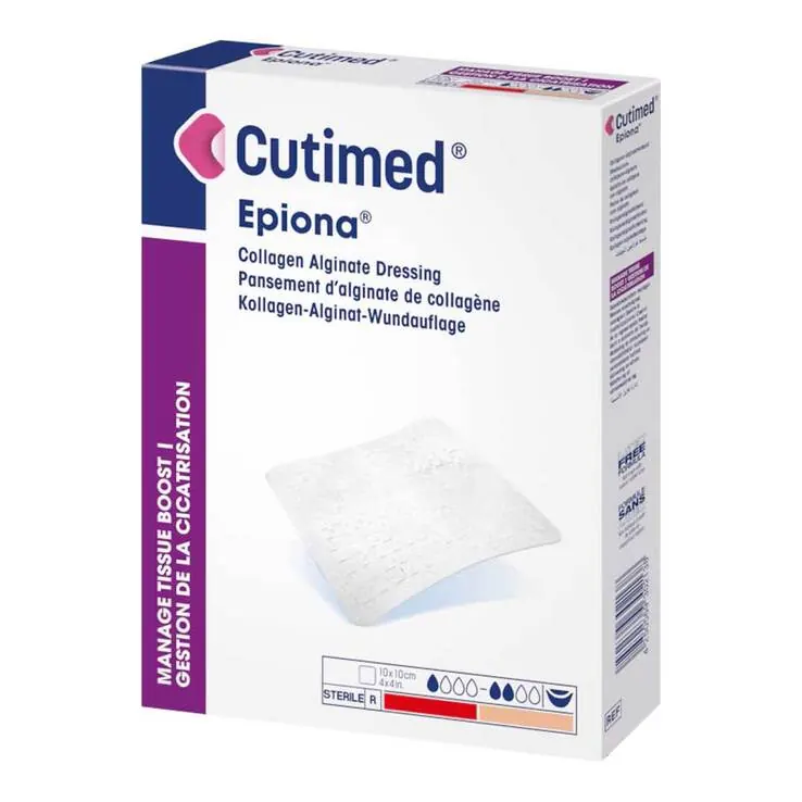 Cutimed Epiona 10x10 cm Wundauflage, 12 St