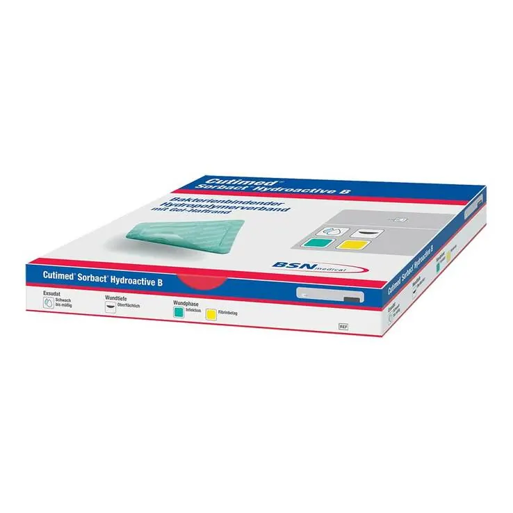 Cutimed Sorbact Hydroactive Kompressen 24x24 cm, 5 St