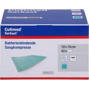 CUTIMEDSorbactSaugkompressen10x10cm42St