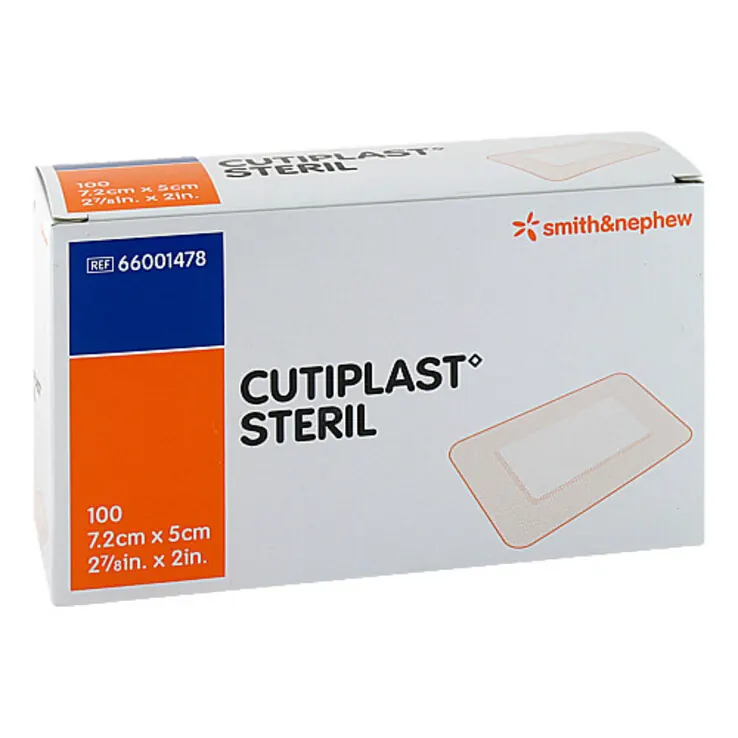 Cutiplast steriler Wundverband 5x7,2cm, 100 St